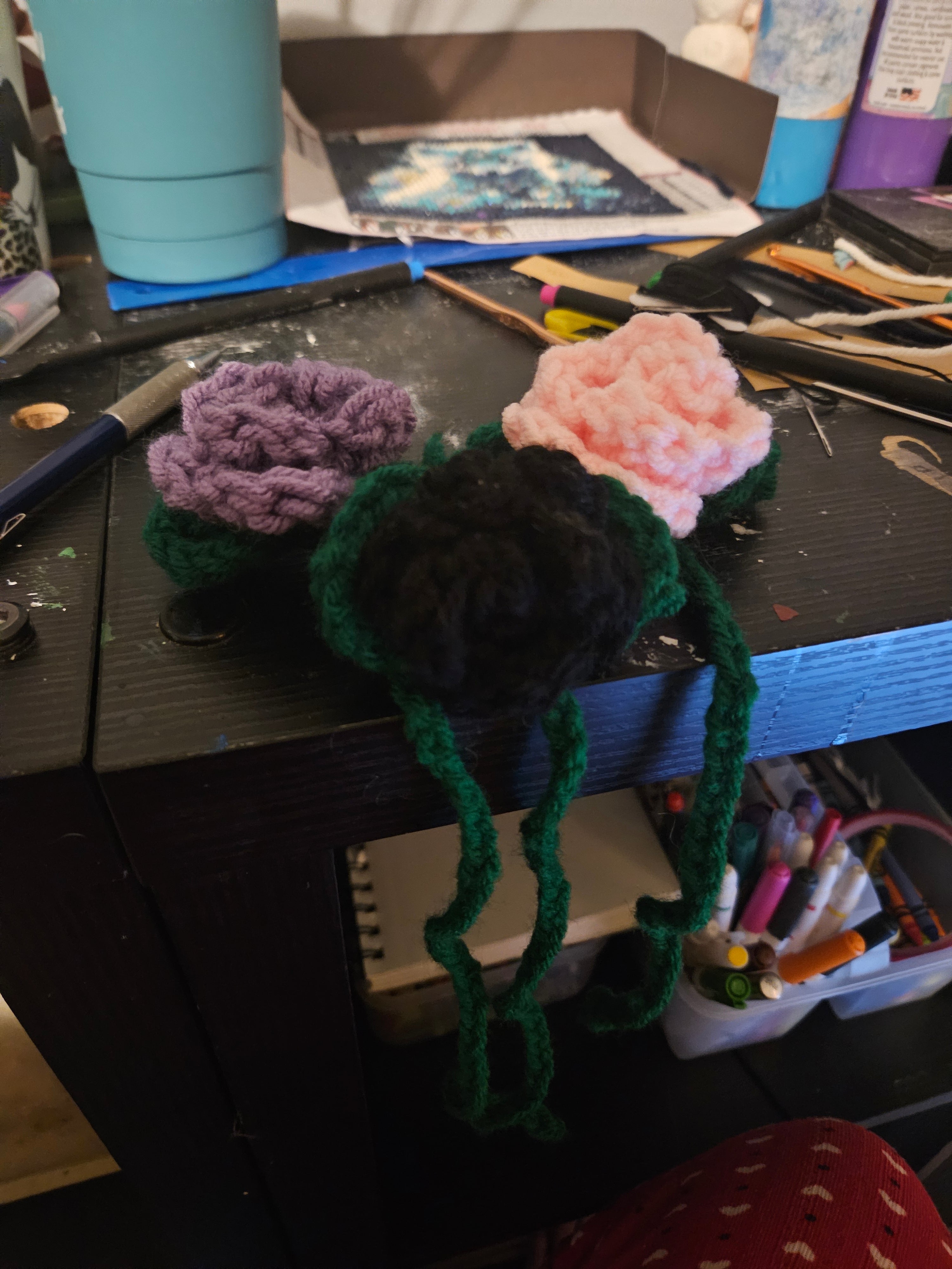 Rose bookmark